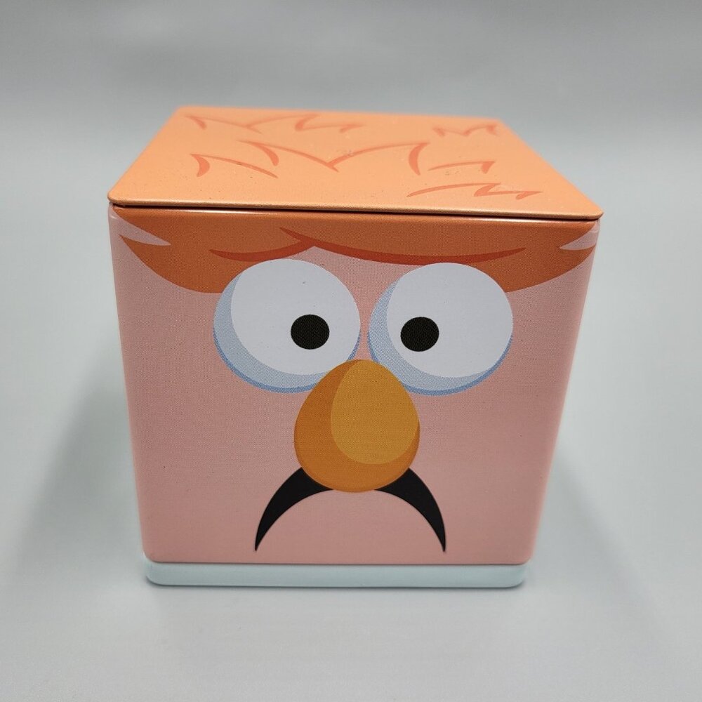 Hallmark Cubeez Muppets Beaker Lab Assistant Metal Storage Tin Container 3"